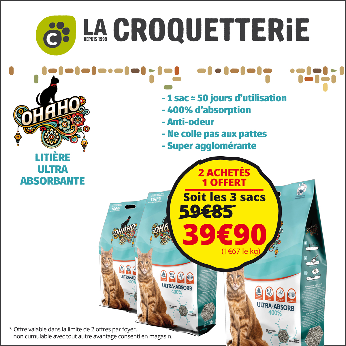ACTU Magasin LA CROQUETTERIE MÉRIGNAC CHEMIN LONG