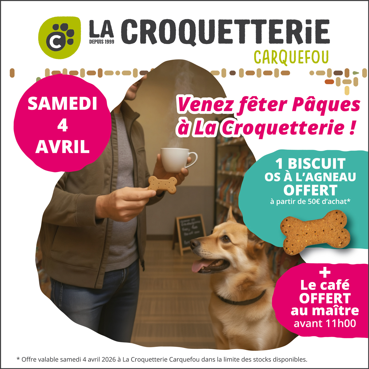 ACTU Magasin LA CROQUETTERIE CARQUEFOU