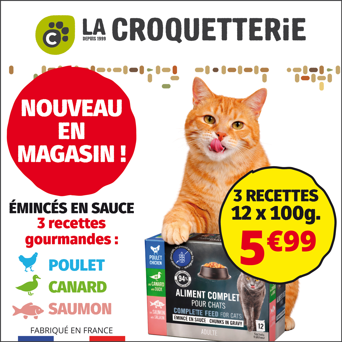 ACTU Magasin LA CROQUETTERIE MÉRIGNAC CHEMIN LONG